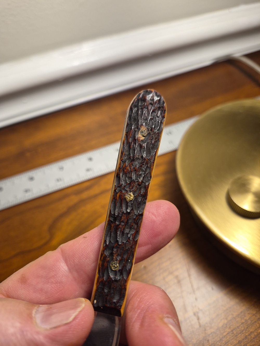 Vintage 50's-70's Hudson Knife Co. Pairing/Fixed Stainless Steel Blade